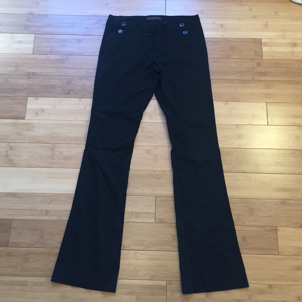 :banana republic: black bootcut pants